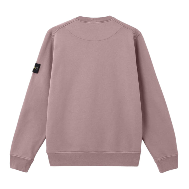 Stone Island Organic Cotton Purple Grey Sweatshirt
