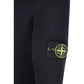 Stone Island Navy Blue Full Rib Wool Turtleneck Sweatshirt