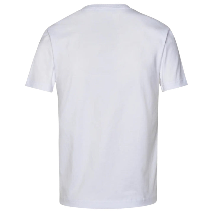 Casablanca Printed Fitted  T-Shirt Casa Way White  T-Shirts Womens