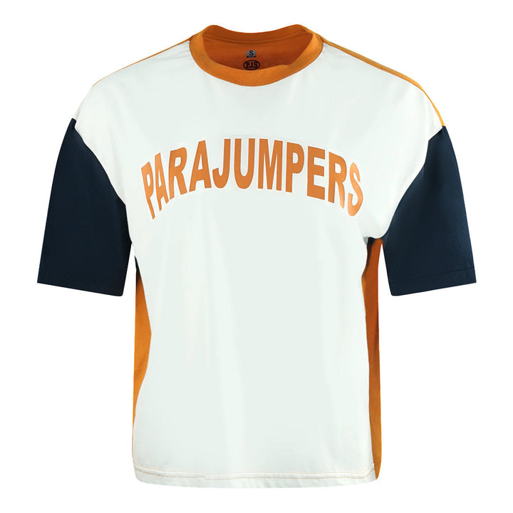 Parajumpers Block Tee Logo White Box T-Shirt