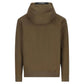 C.P. Company, Brushed Cotton Fleece Green Hoodie