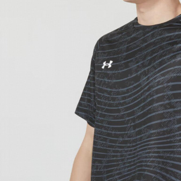 Under Armour Football Knit T-Shirt Black