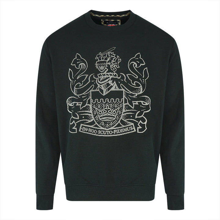 Aquascutum Pixel Aldisogo Blackweatshirt