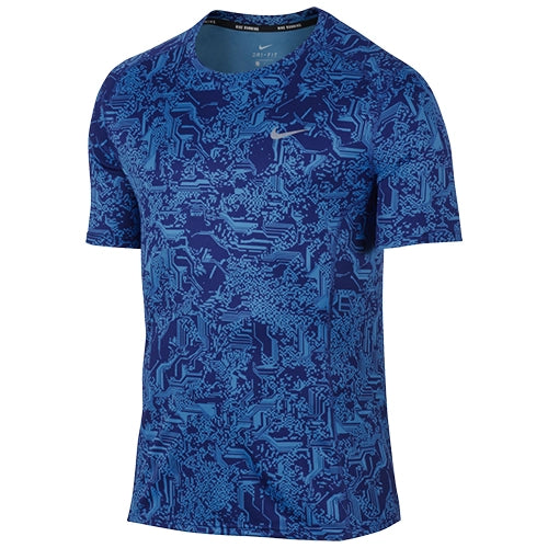 Nike Glitch T-Shirt Blue