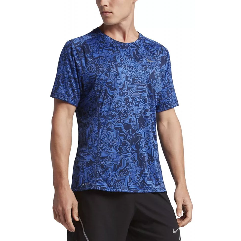 Nike Glitch T-Shirt Blue