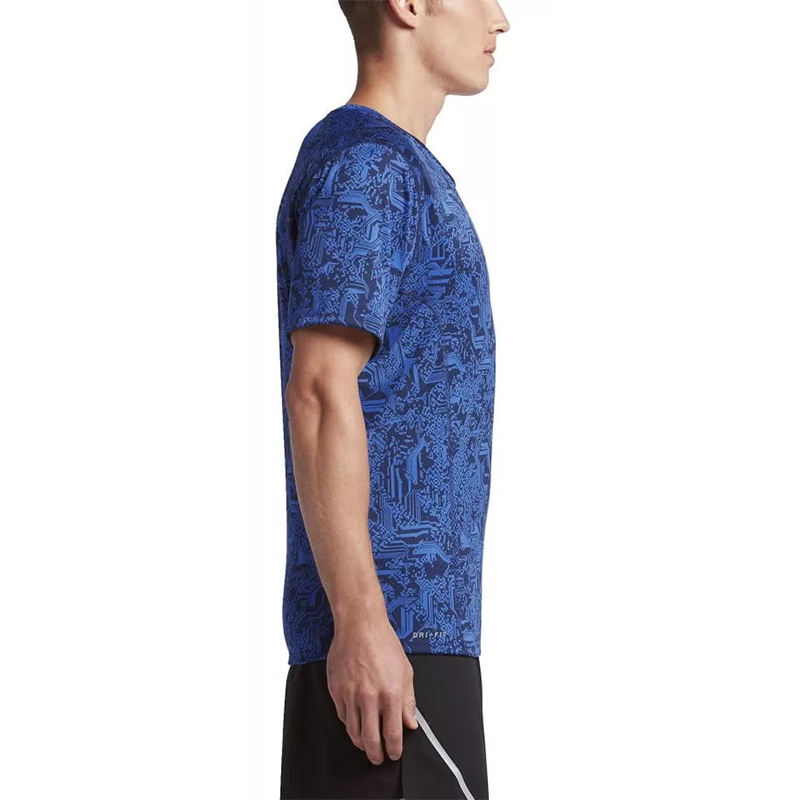 Nike Glitch T-Shirt Blue