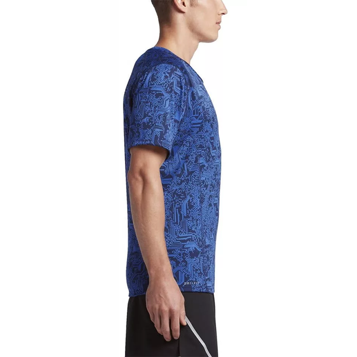Nike Glitch T-Shirt Blue