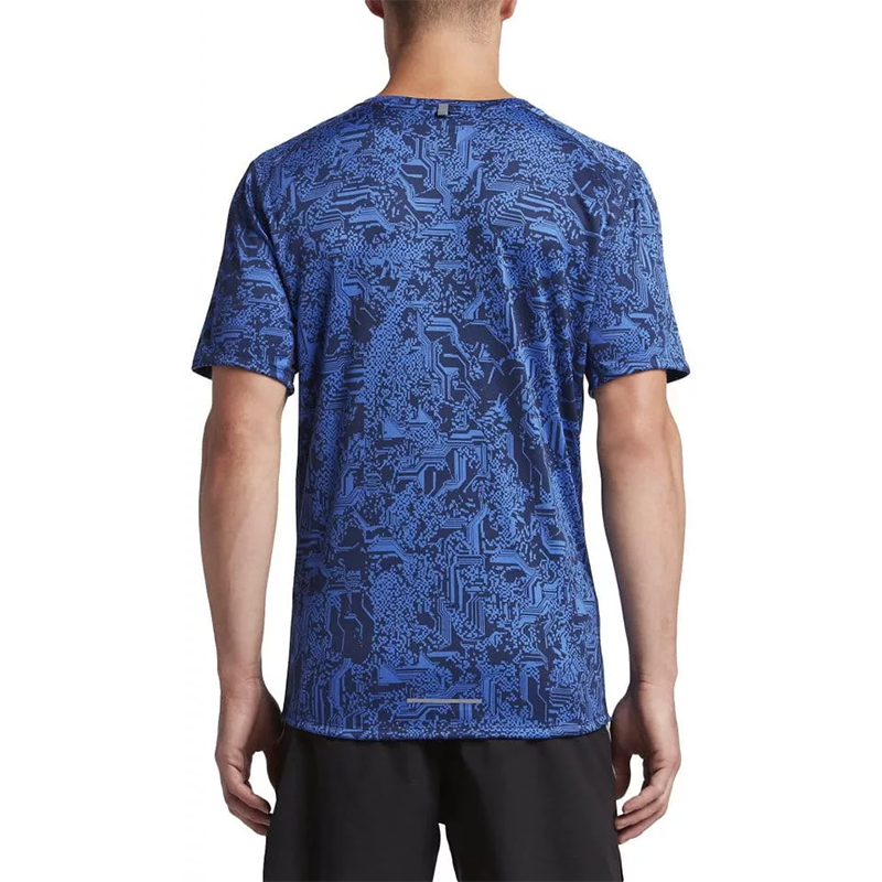 Nike Glitch T-Shirt Blue