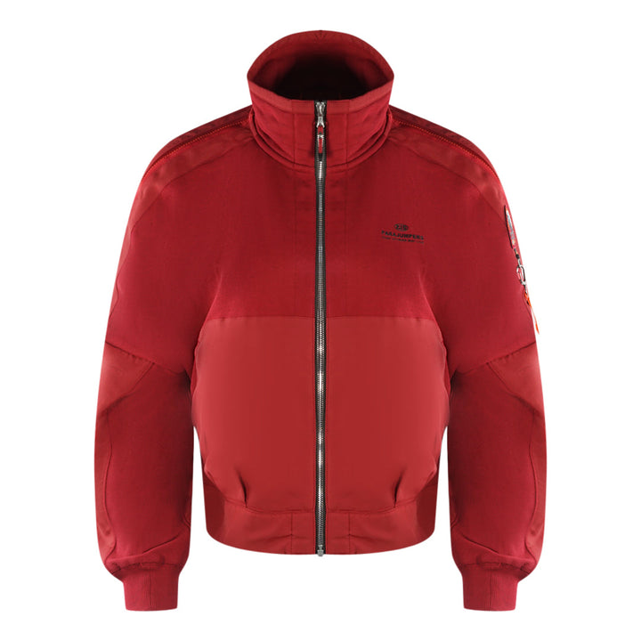Parajumpers Jadie Rio Red Zip Up Sweatshirt