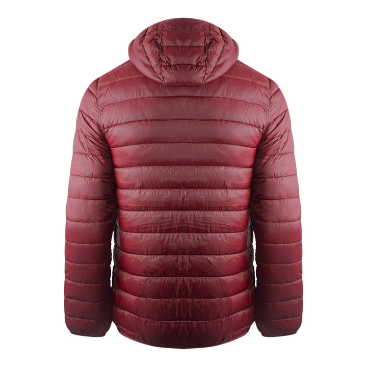 Aquascutum London Logo Bordeaux Red Active Hoodie Jacket - Style Centre Wholesale