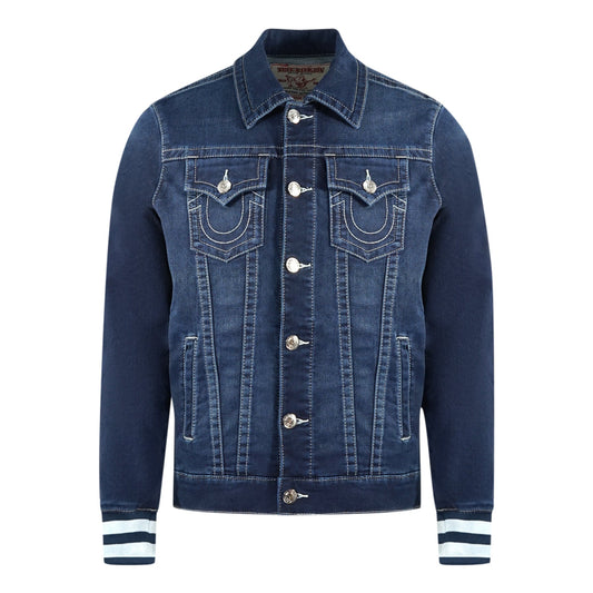 True Religion Mens Jacket Blue