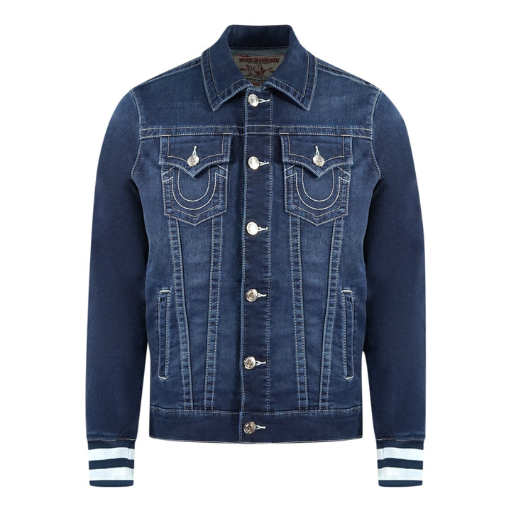 True Religion Mens Jacket Blue