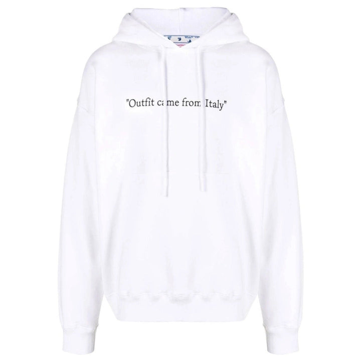 Off-White Mens Hoodie White