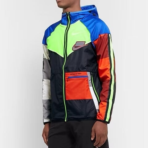 Nike Meekz Windrunner Jacket Multi-colour Black