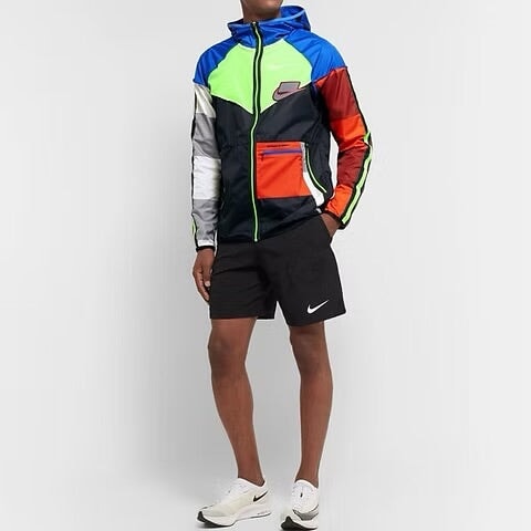 Nike Meekz Windrunner Jacket Multi-colour Black