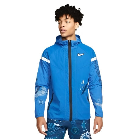 Nike Repel Windrunner Jacket 'Tokyo Blue Dragon'