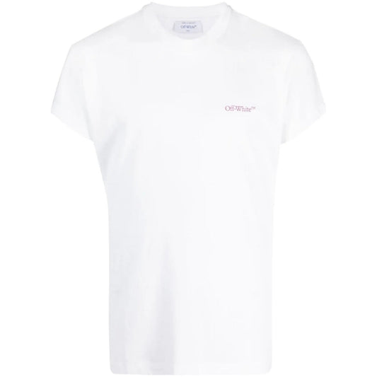 Off-White Moon Cam Arrow Logo White T Shirt