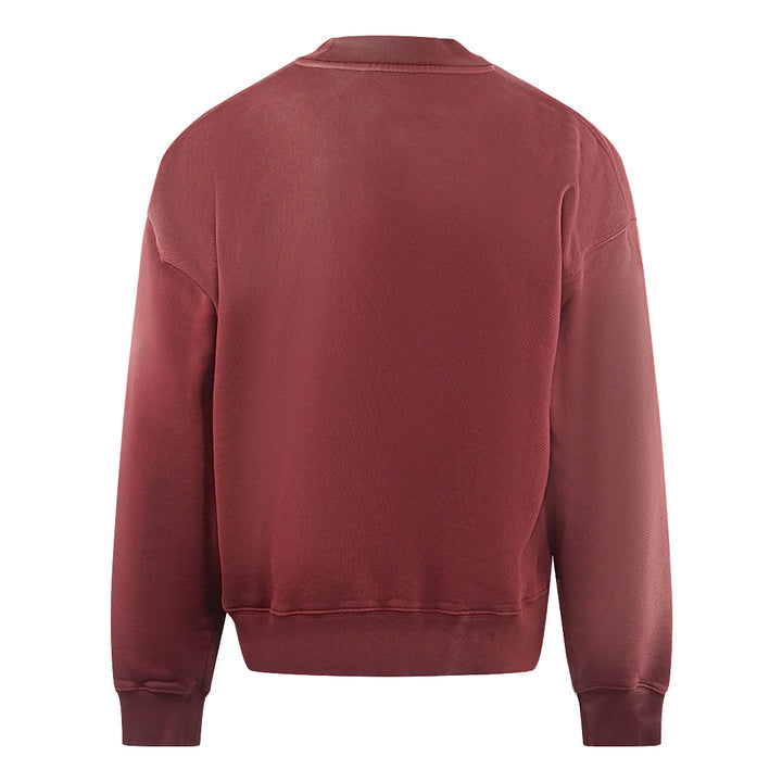 Off White Laundry Skate Fit Red Sweatshirt - Style Centre Wholesale