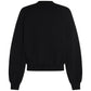 Off-White Blurr Book Over Black Oversized Sweatshirt