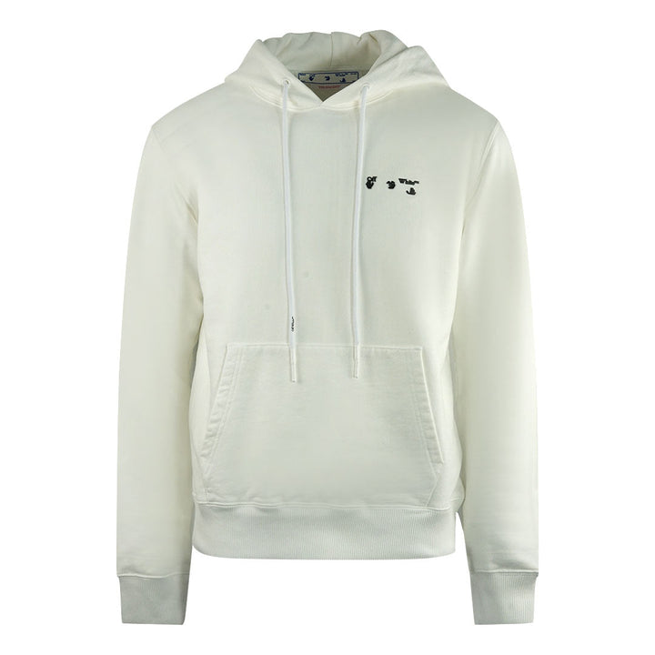 Off-White Small Logo White Slim Hoodie
