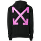 Off White Arrow Caravaggio St Fran Slim Fit Black Hoodie