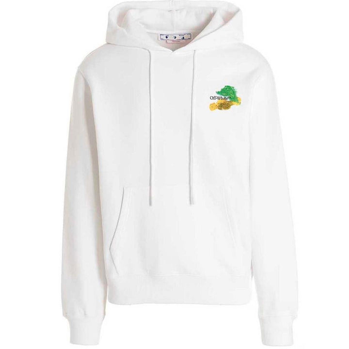 Off-White Mens Hoodie White