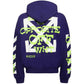 Off-White Mens Hoodie Purple