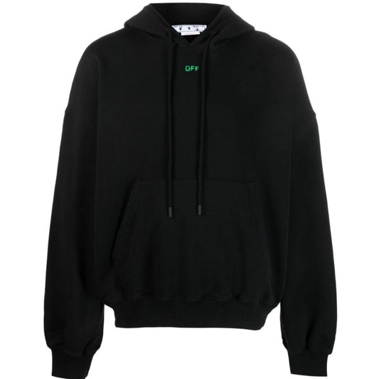 Off-White Alien Mush Boxy Fit Black Hoodie