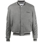 Off-White Diag Outline Grey Varsity Jacket