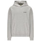 Palm Angels Embroidered Logo Grey Hoodie