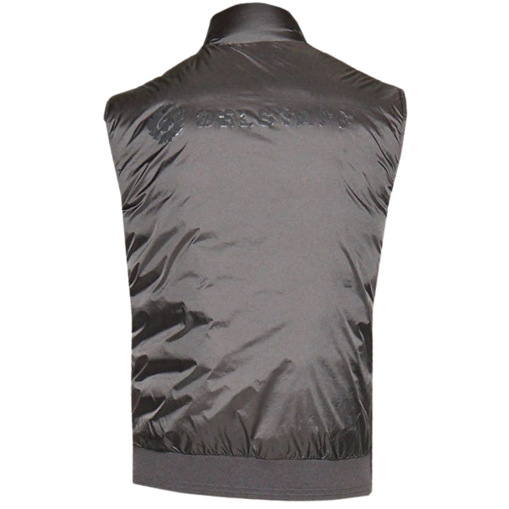 Belstaff Flash Circuit Granite Grey Reversible Down Gilet Jacket - Style Centre Wholesale