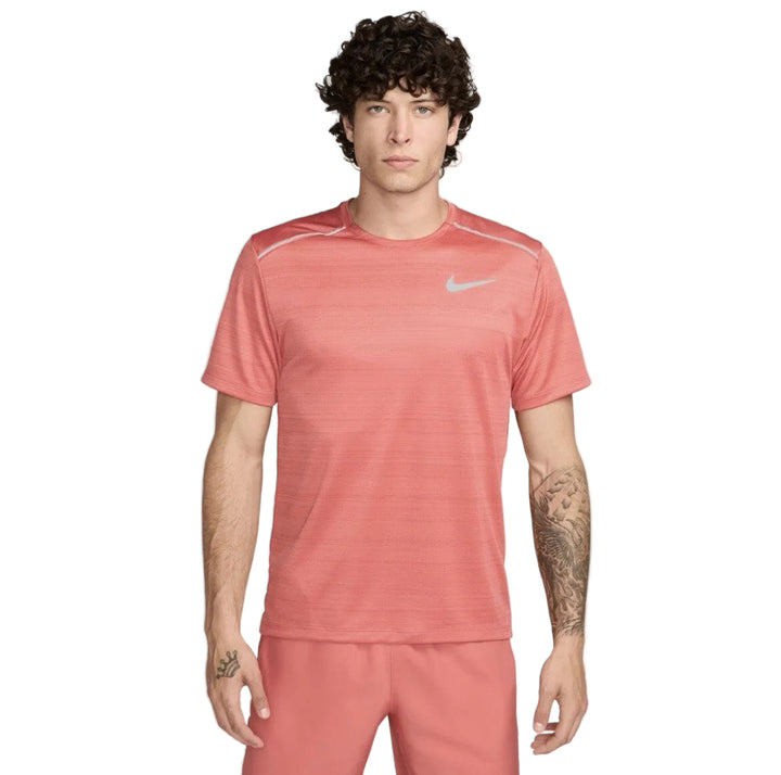 Nike Miler 1.0 Adobe Red T-Shirt