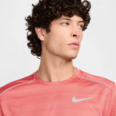 Nike Miler 1.0 Adobe Red T-Shirt