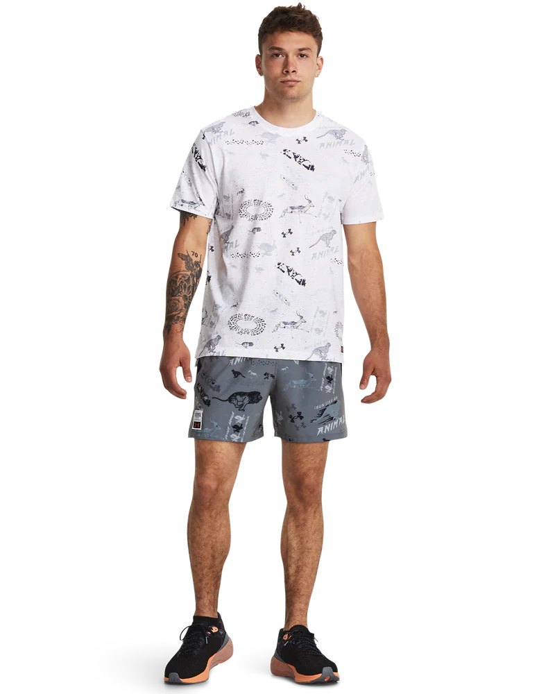 Under Armour Run Like An Animal Shorts Grey