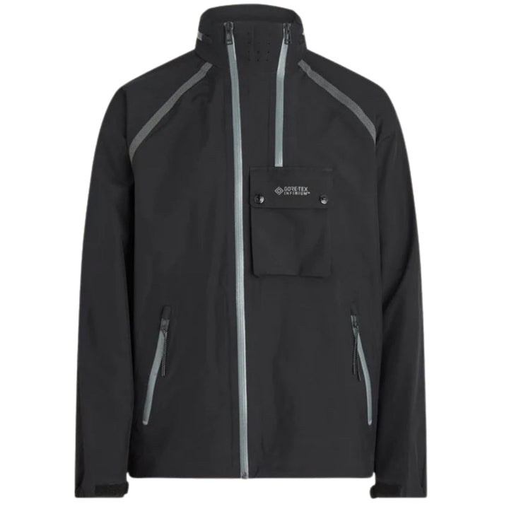 Belstaff Solid Twin Black Waterproof Track Jacket - Style Centre Wholesale