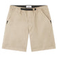 Stone Island, Bermuda Shorts in Biscuit with Panama Weave