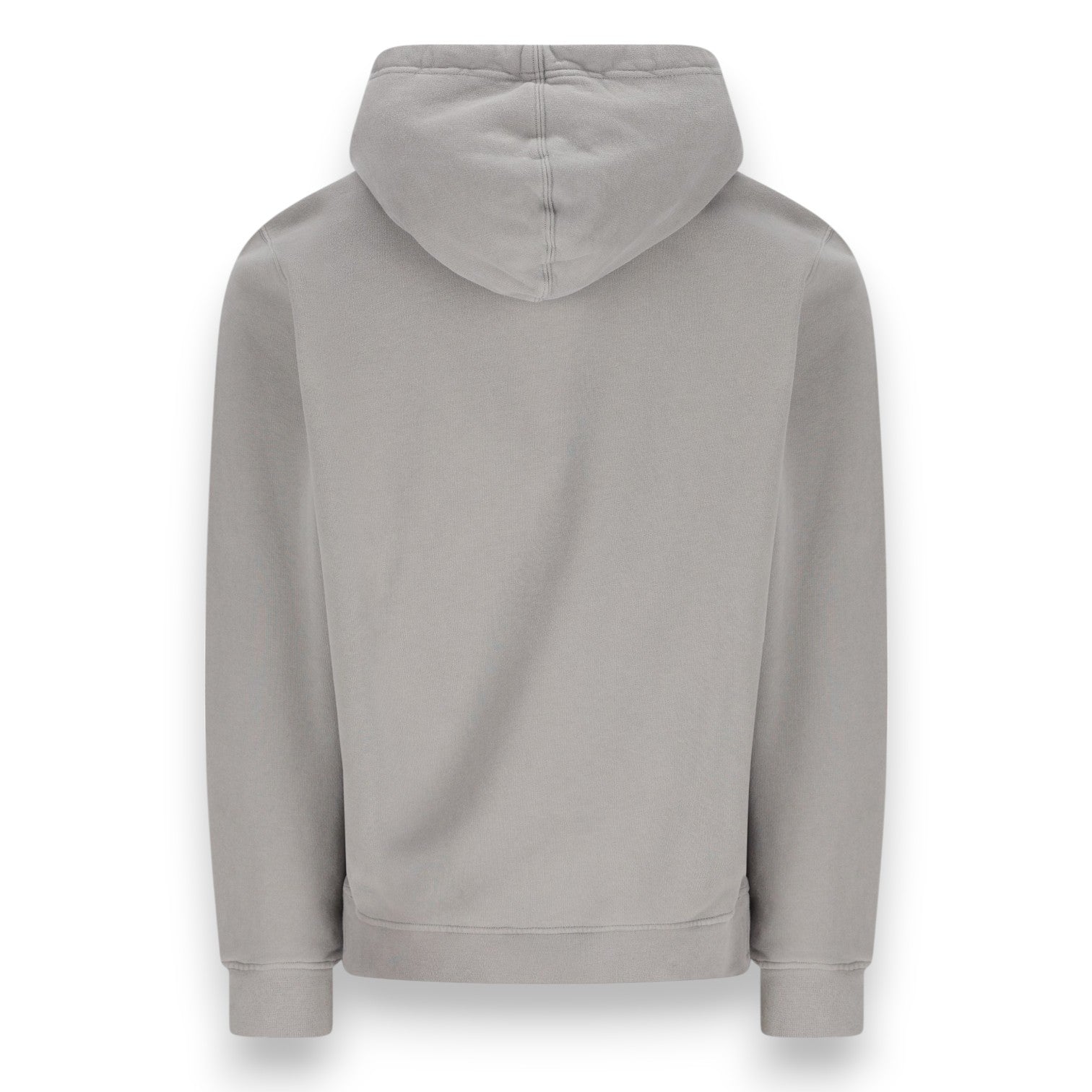Stone Island, Cement Grey Hoodie Organic Cotton - True Labels
