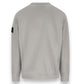 Stone Island, Cement Grey Organic Sweatshirt - True Labels