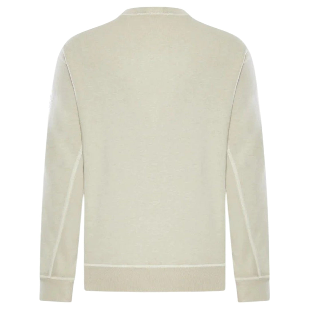 Stone Island, Compass Patch Crewneck Sweatshirt - Sand