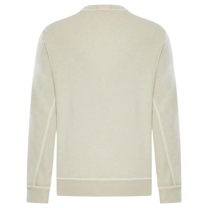 Stone Island, Compass Patch Crewneck Sweatshirt - Sand