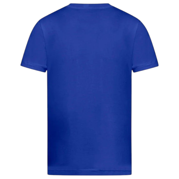Stone Island, Compass Patch Crewneck T-Shirt - Royal Blue
