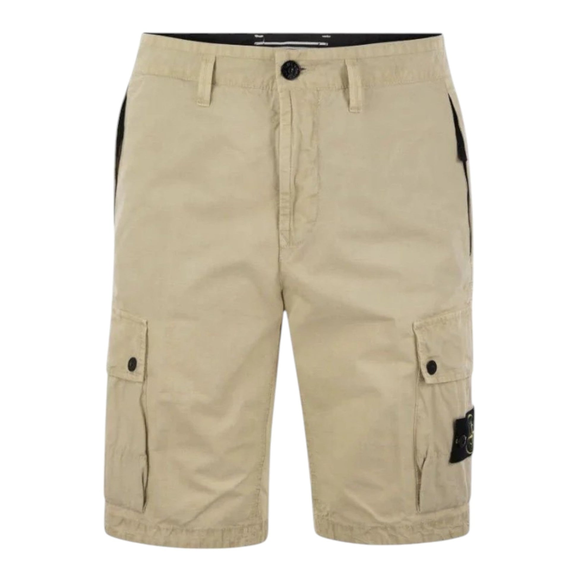 Stone Island, Compass Patch Desert Cargo Shorts