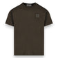 Stone Island, Fissato T-Shirt Military Green - True Labels