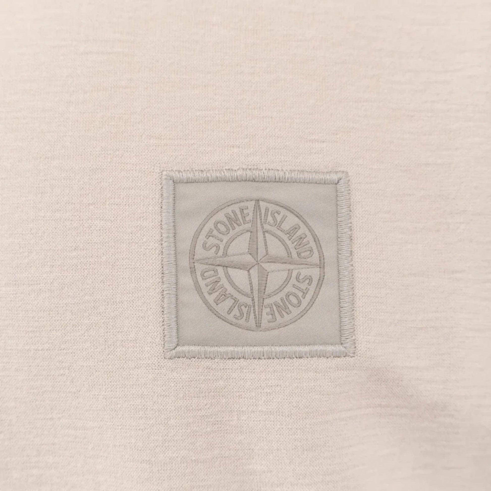 Stone Island, Ghost Crewneck T-Shirt - Beige