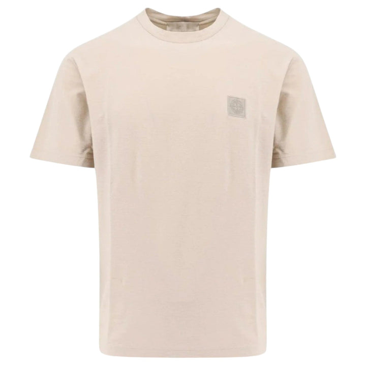 Stone Island, Ghost Crewneck T-Shirt - Beige