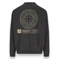Stone Island, Lead Grey Oversized Sweatshirt - True Labels