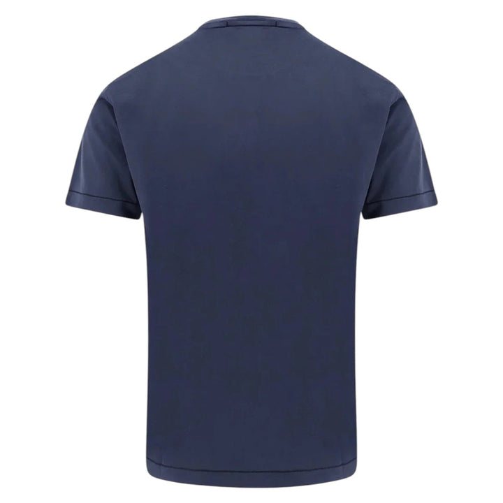 Stone Island, Navy Compass Patch Crewneck T-Shirt