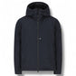 Stone Island, Navy Padded Micro Twill Jacket - True Labels