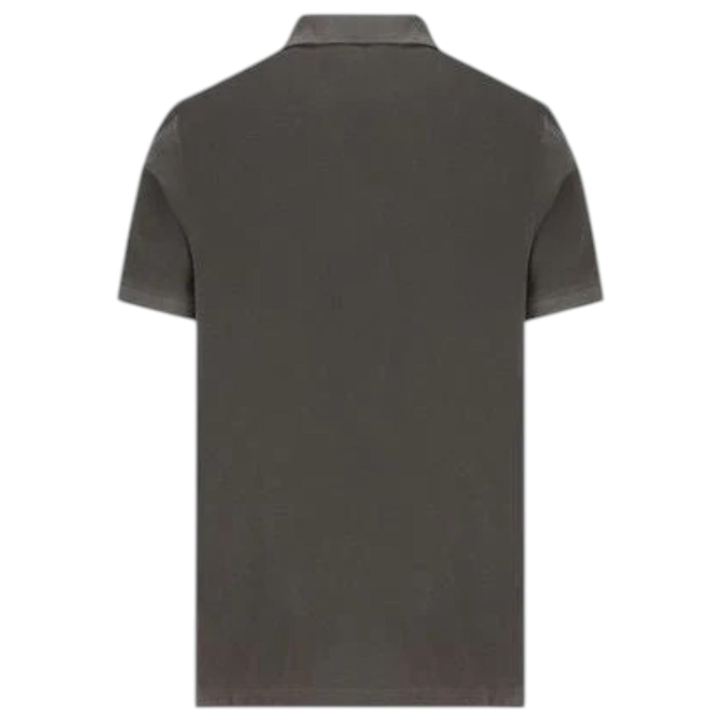 Stone Island Slim Fit Charcoal Shirt with Compass Patch - True Labels