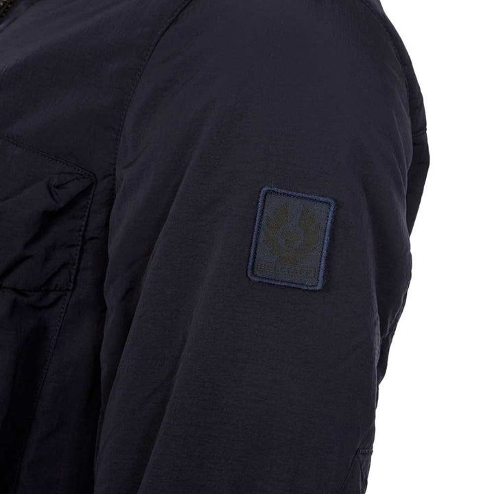 Belstaff Varial Dark Ink Thin Navy Blue Jacket - Style Centre Wholesale
